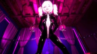 3D Hentai Femdom Strapon Latex Facesitting Teasing POV Humiliation Lewdtuber EmyLiveShow Game Video