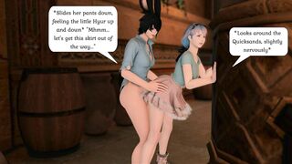 Quicksands Quickie (with a dom trans Viera)