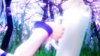 Cherry-blossom viewing - Aqua KONOSUBA