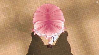 3D HENTAI Schoolgirl sucks teacher's cock after school
