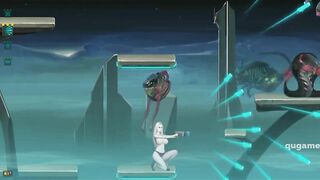 Dark Star act hentai | Cute blonde girl with big tits and big ass fuck in game | blonde hentai