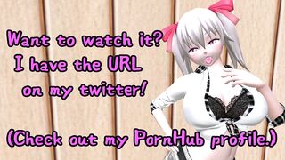 3D Hentai Bunny girl handjob
