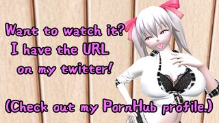 3D Hentai Bunny girl handjob