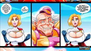 Power Girl Mystic Mr. Triple X - Power Girl Gets Anal Fucked by Big Cock Villian