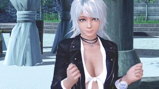 Dead Or Alive Xtreme Venus Vacation Patty Bouncing Around For Around 2 Minutes