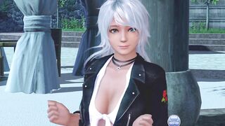 Dead Or Alive Xtreme Venus Vacation Patty Bouncing Around For Around 2 Minutes