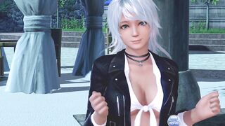 Dead Or Alive Xtreme Venus Vacation Patty Bouncing Around For Around 2 Minutes