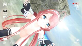 【MMD】Efu-chan in erotic dance Marine Dreamin【R-18】