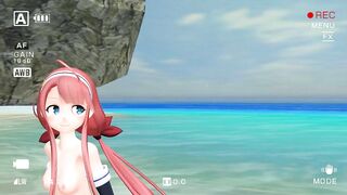 【MMD】Efu-chan in erotic dance Marine Dreamin【R-18】
