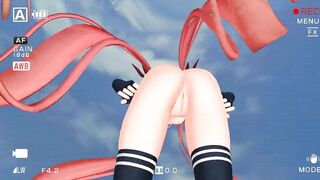 【MMD】Efu-chan in erotic dance Marine Dreamin【R-18】