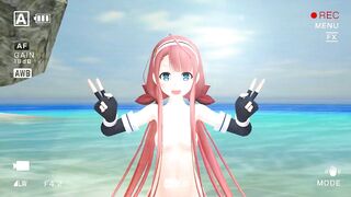 【MMD】Efu-chan in erotic dance Marine Dreamin【R-18】