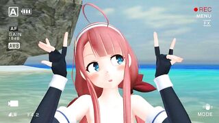 【MMD】Efu-chan in erotic dance Marine Dreamin【R-18】