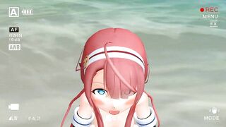 【MMD】Efu-chan in erotic dance Marine Dreamin【R-18】