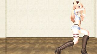 【MMD】Rares KB Hot Pants【R-18】