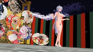 【MMD】Haku-sans - Paradise Jodo【R-18】