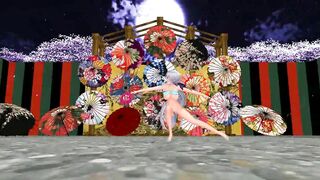 【MMD】Haku-sans - Paradise Jodo【R-18】