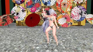 【MMD】Haku-sans - Paradise Jodo【R-18】