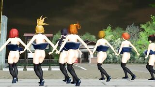 【MMD】LoveLive! Shake It with a rugged skirt!【R-18】