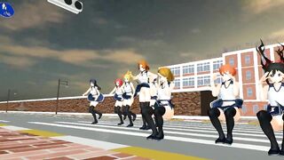 【MMD】LoveLive! Shake It with a rugged skirt!【R-18】