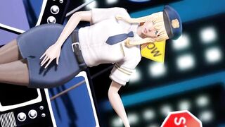 【MMD】Kirara police Gokuraku Jodo【R-18】