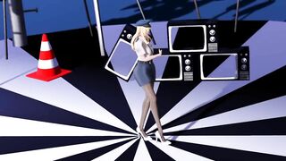 【MMD】Kirara police Gokuraku Jodo【R-18】