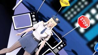 【MMD】Kirara police Gokuraku Jodo【R-18】