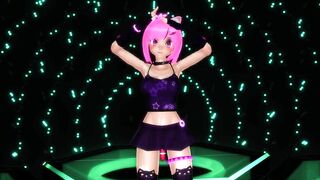 【TOY-MMD】Kaat - PinkCat【R-18】