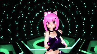 【TOY-MMD】Kaat - PinkCat【R-18】