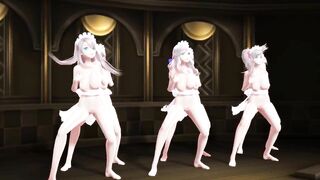 【MMD】ABKH Good Luck【1080p 60fps】【R-18】