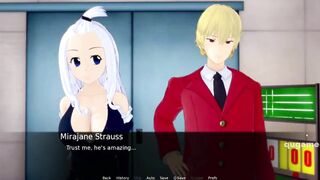 Threesome with Erza and Mirajane Fairy Tail uncensored hentai