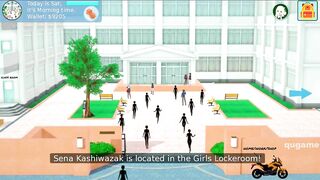 Suprise sex with hot Sena hentai game | hot blonde want sex hentai