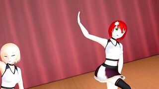 【MMD】Izumi Trio - Fly Away【1080p 60fps】【R-18】