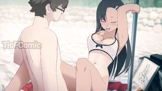 Ijandere nagatoro San y el Senpai en la bitch