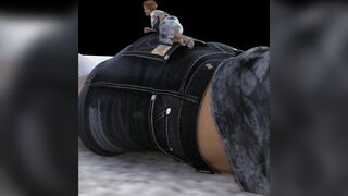 Naked Nightmare Concept Scene