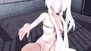 Haku Lapdance Sex Show - MMD
