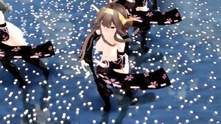 【MMD】Paradise Jodo in the park pond【R-18】