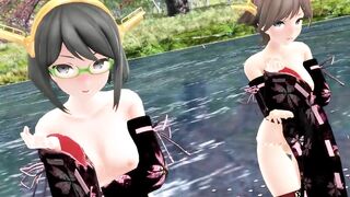 【MMD】Paradise Jodo in the park pond【R-18】