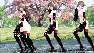 【MMD】Paradise Jodo in the park pond【R-18】