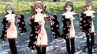 【MMD】Paradise Jodo in the park pond【R-18】