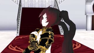 【MMD】Miku Knights - I love Kiss me【R-18】