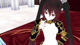 【MMD】Miku Knights - I love Kiss me【R-18】
