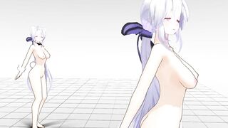【MMD】Haku - Paradise Jodo【R-18】