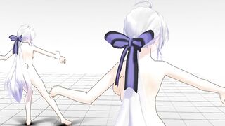 【MMD】Haku - Paradise Jodo【R-18】