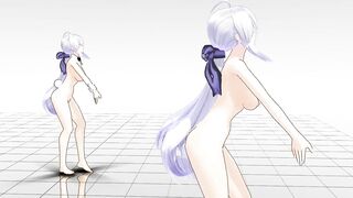【MMD】Haku - Paradise Jodo【R-18】