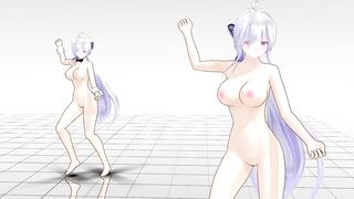 【MMD】Haku - Paradise Jodo【R-18】