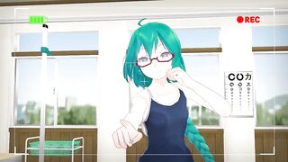 【TOY-MMD】Spring of Life in TDA school swimsuit【R-18】
