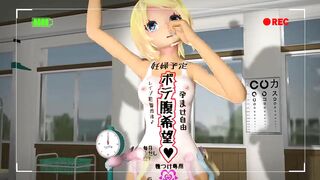 【TOY-MMD】Spring of Life in TDA school swimsuit【R-18】