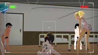 【TOY-MMD】Spring of Life in TDA school swimsuit【R-18】