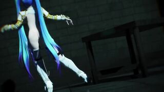 【MMD】Knight Miku - Dungeon Paradise【R-18】