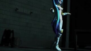 【MMD】Knight Miku - Dungeon Paradise【R-18】